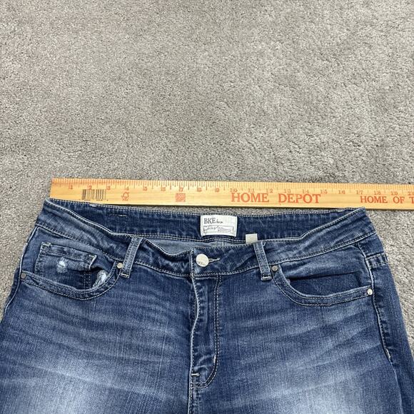 BKE Denim Payton Bootcut Jeans Womens 33R Blue Wash Y2K Western - Picture 5 of 6